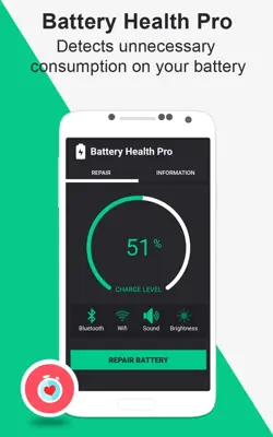 Battery Health Pro - Advanced Calibrator android App screenshot 0