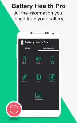 Battery Health Pro - Advanced Calibrator android App screenshot 1